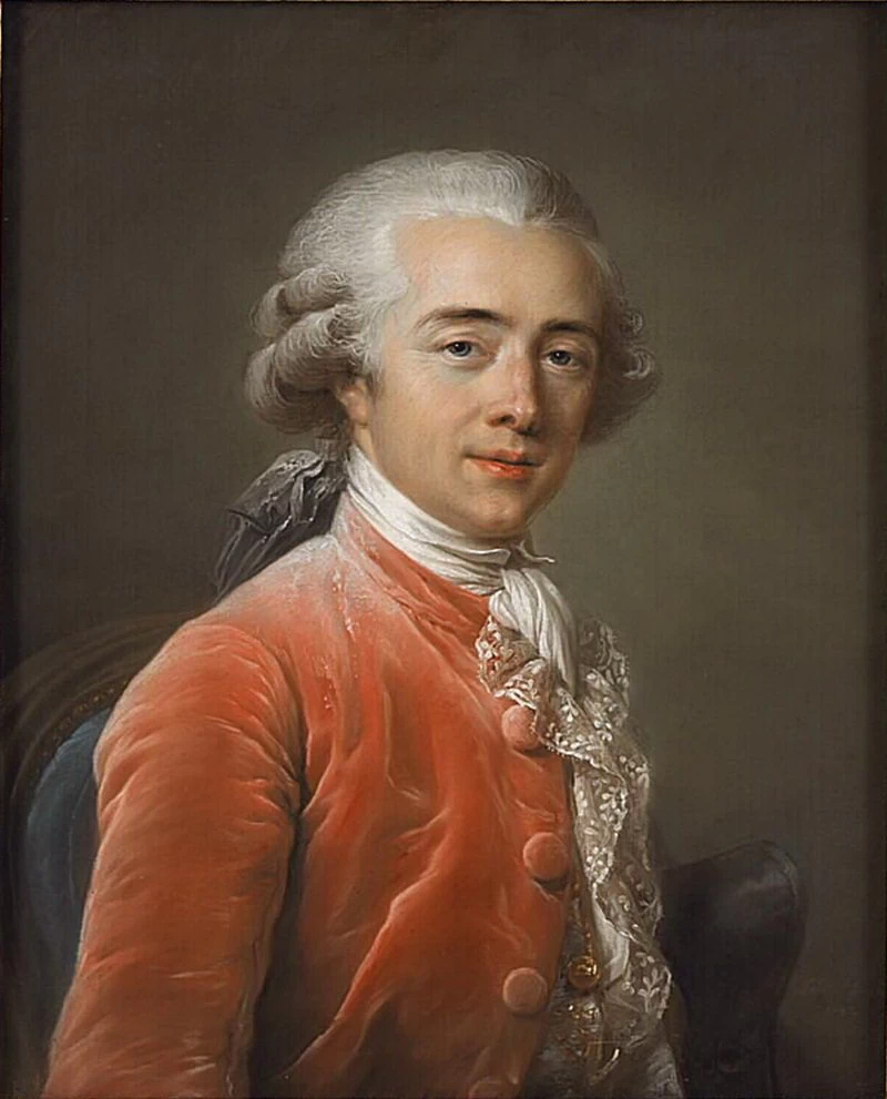 Ritratto di François - André Vincent, Louvre, Parigi